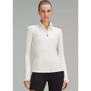 Lululemon Define Jacket Luon White Bone Yoga Gym Workout Pilates Dance Size 4
